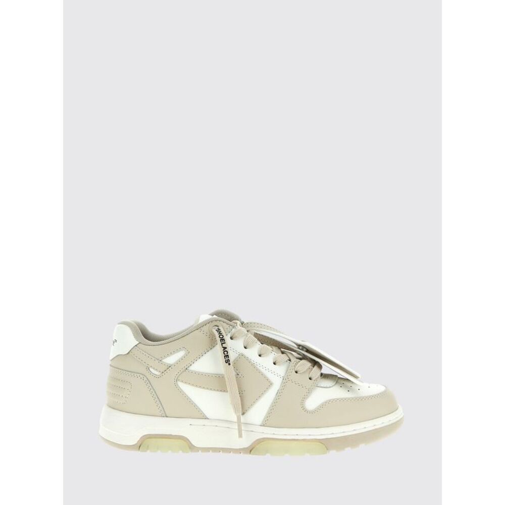 Off-White Sneakers Woman Beige